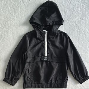 Toddler Light Hooded Quarter Zip Jacket